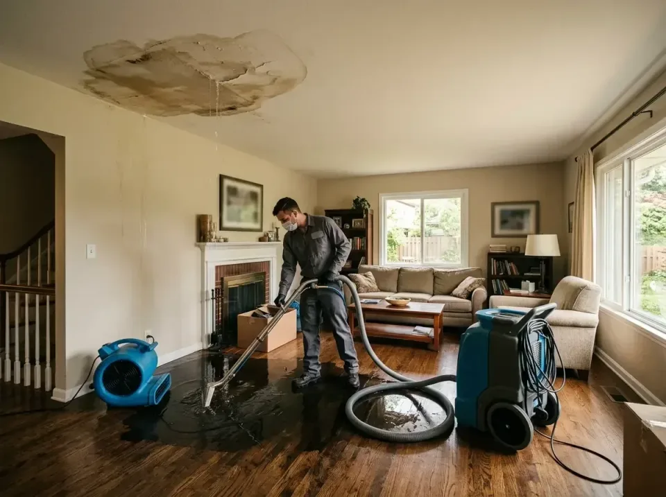 attic-pipe-burst-ceiling-drip-008 — frequently asked questions, Water Damage Restoration & Carpet Care in Plainsboro Center,…
